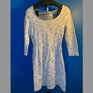 Maison Jules Gray Speckled Tweed Sweater Dress Size Medium EUC